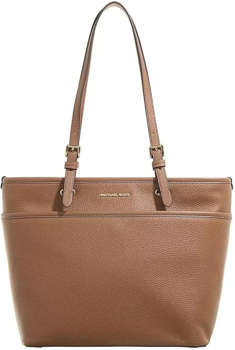 Amazon.com: Michael Kors Winston Medium Top-Zip Pocket Tote Bag, Gold-Tone Hardware/Luggage : Clo... | Amazon (US)