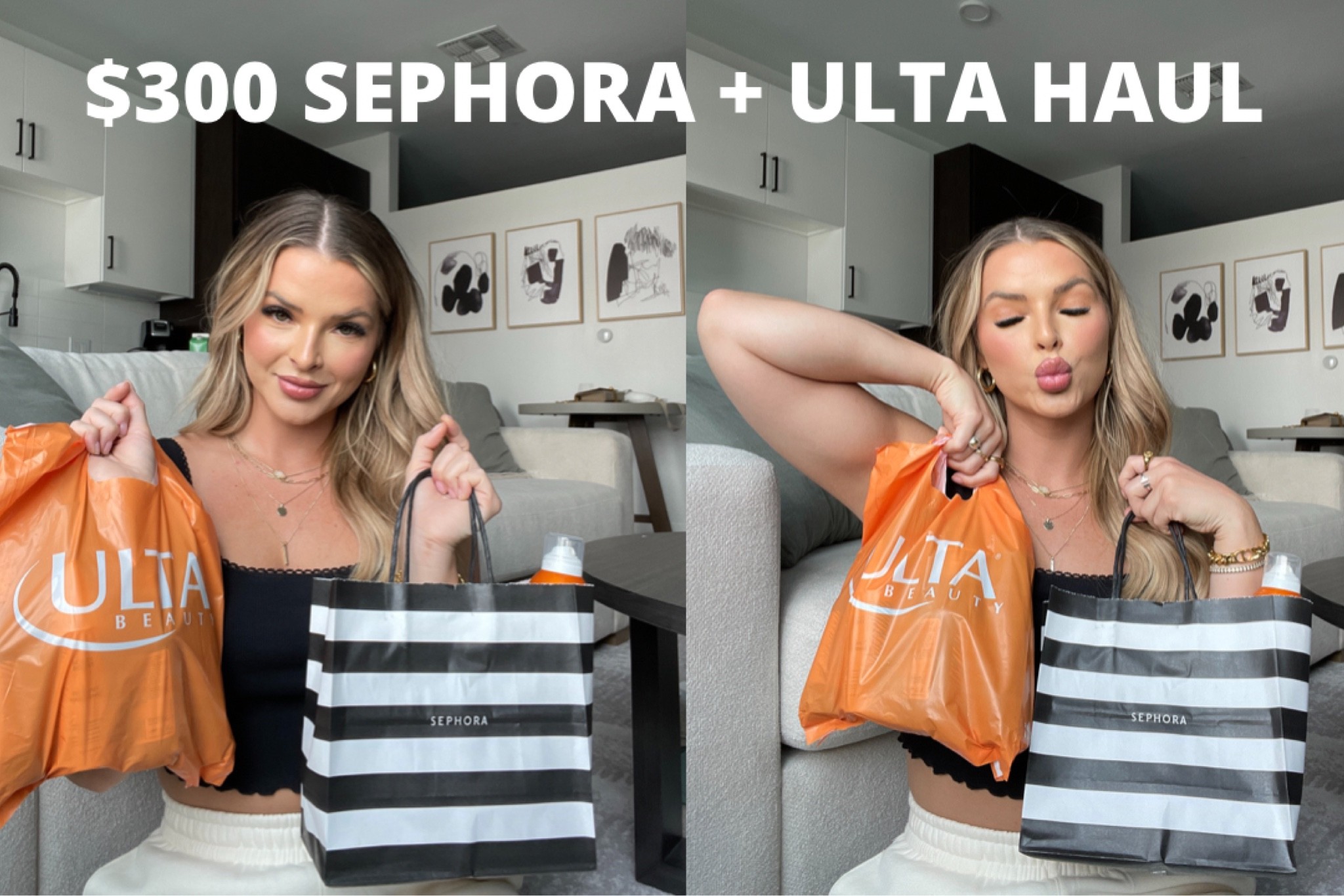 All the products mentioned from my $300 Sephora + Ulta Haul on YouTube 🥰