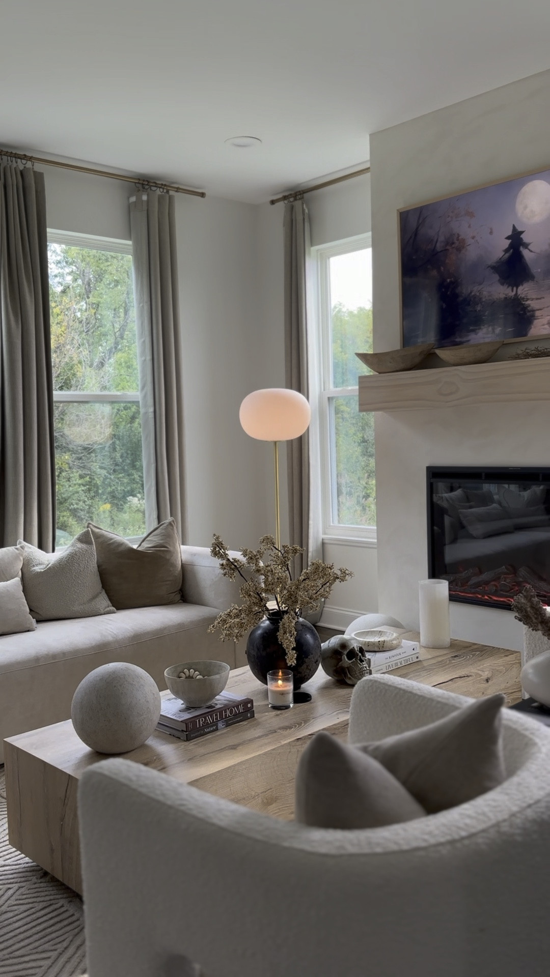 neutral Fall decor, coffee table decor

#LTKSeasonal #LTKhome