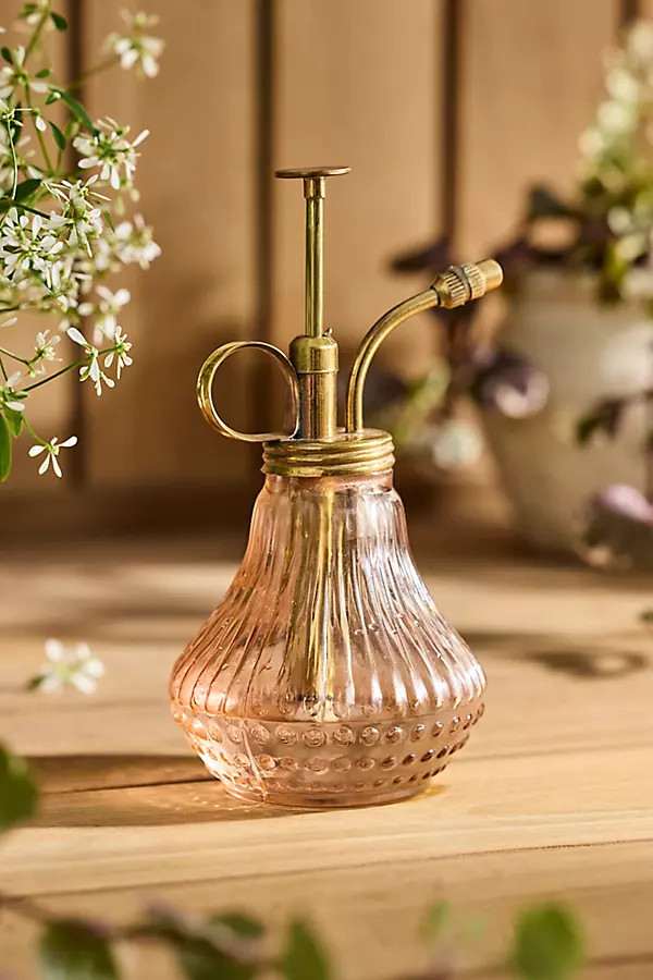 Pink Cut Glass Mister | Anthropologie (US)