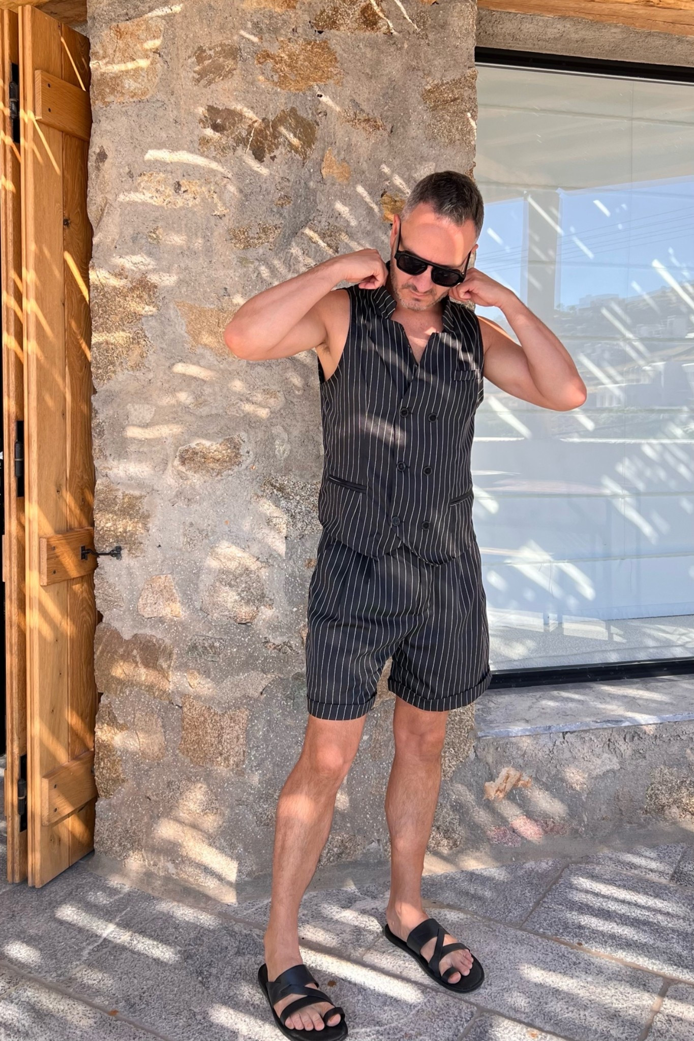 First day in Mykonos. Didn’t want to go too casual to breakfast. Use code BK15 for 15% off sitewide. @Incerunmen #incerunmen

#LTKootd #LTKMens #LTKSeasonal