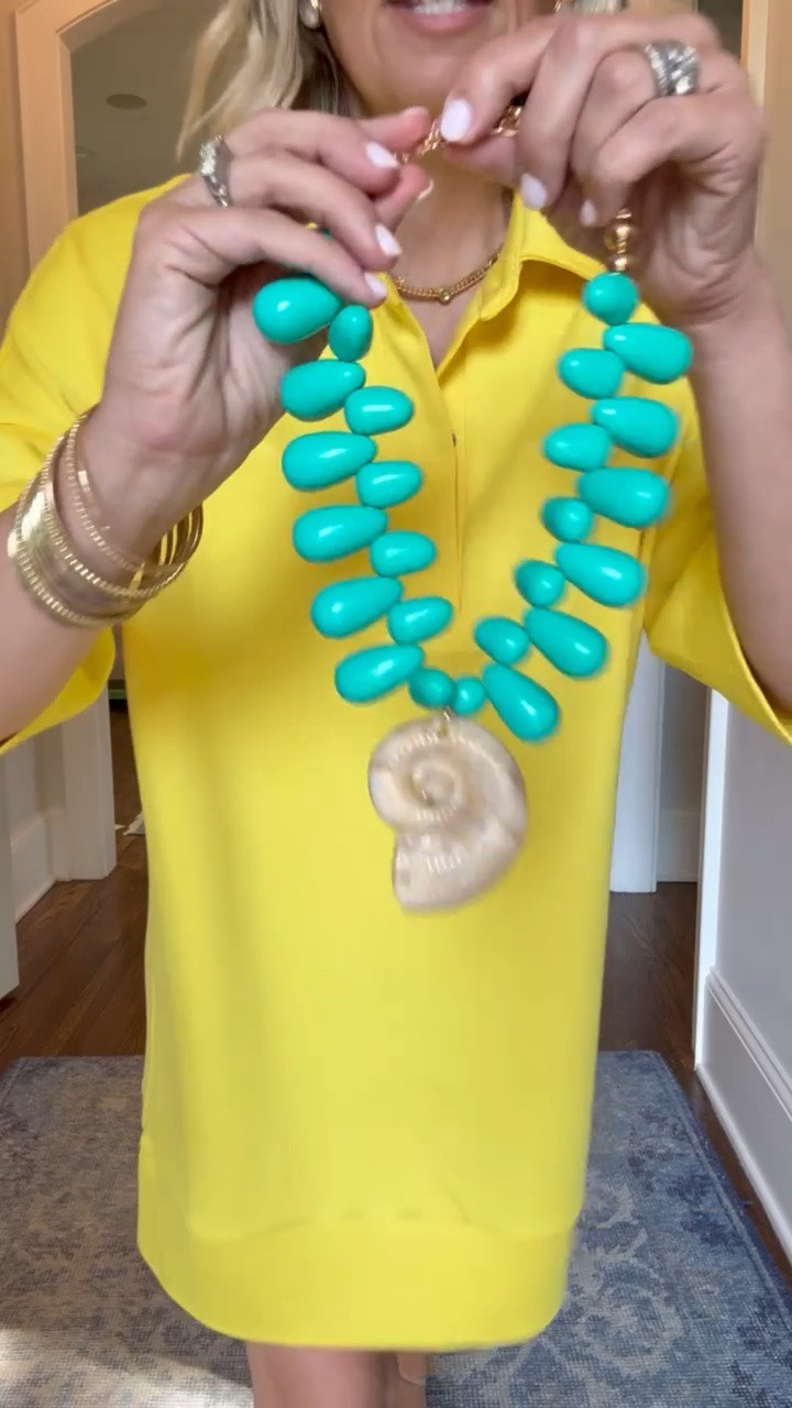 Oh it’s so fabulous … the yellow and the necklace - swoon!

I’m in small dress & am 5’ 3’’ if that helps

#LTKTravel #LTKSeasonal #LTKOver40
