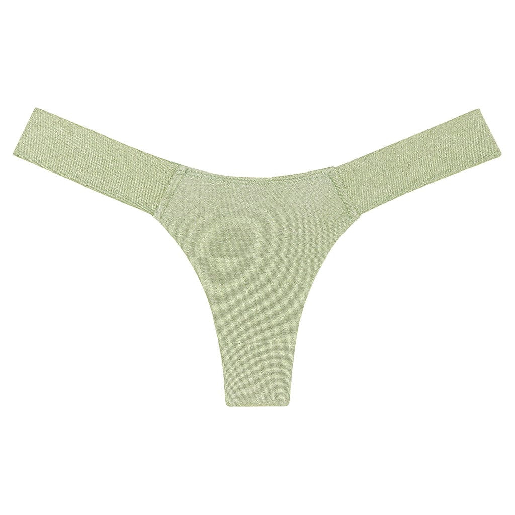 Jade Sparkle Added Coverage Uno Bikini Bottom | Montce