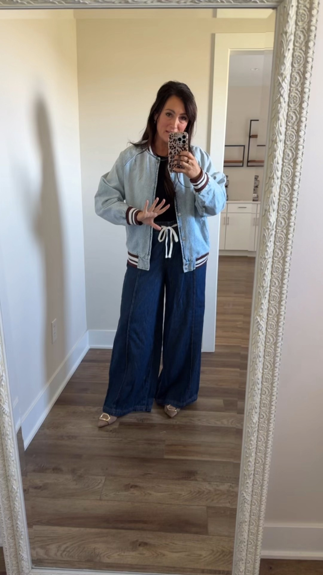 TARGET SALE!
• medium tee
• medium pants - loose fit - could do a small too 
• medium jacket 


#LTKSeasonal #LTKSaleAlert #LTKFindsUnder50