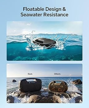 IPX7 Waterproof Outdoor Bluetooth Speaker, Wireless, 90W(Peak), 32H Playtime, Floating Design, De... | Amazon (US)