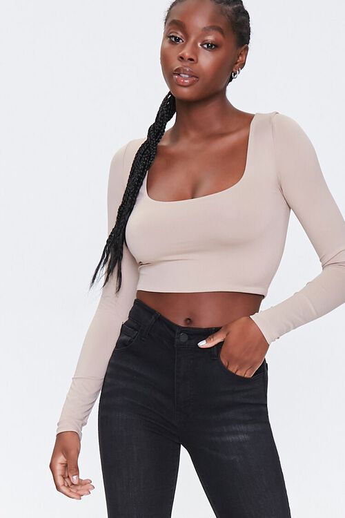 Square-Neck Crop Top | Forever 21 (US)