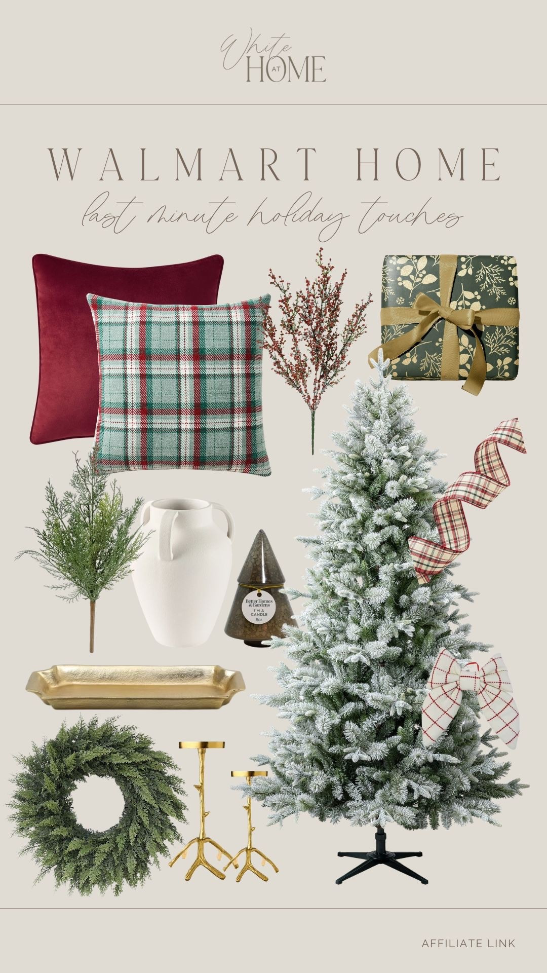 If you’re looking for those last minute touches or some affordable ways to add holiday cheer to your home, these Walmart finds are perfect! Affordable, beautiful, and festive. 

#LTKHome #LTKHoliday