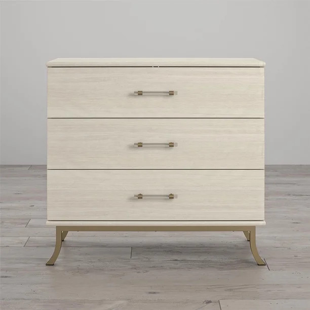Little Seeds Monarch Hill Clementine 3 Drawer Dresser, White - Walmart.com | Walmart (US)