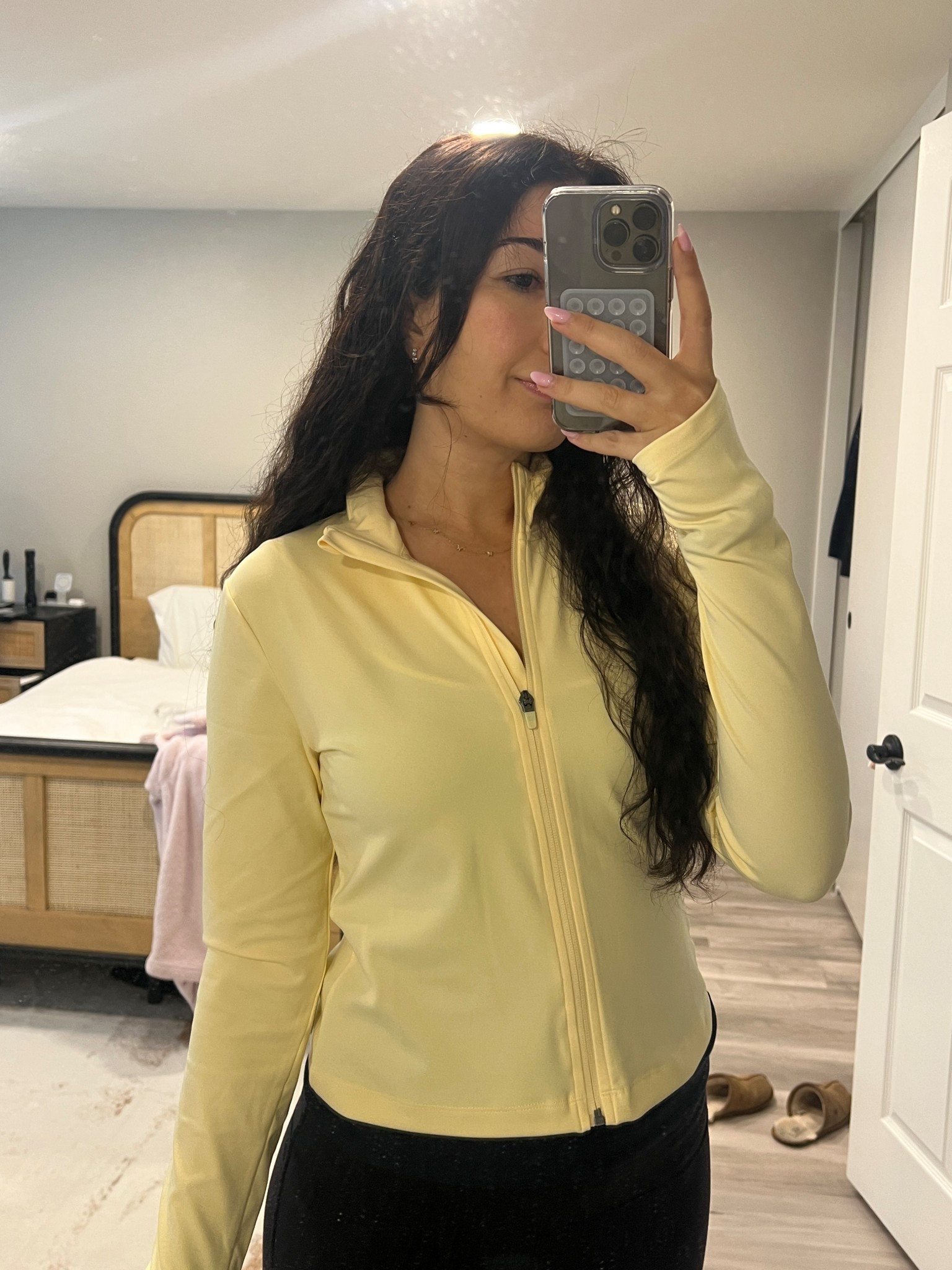 Butter yellow jacket 