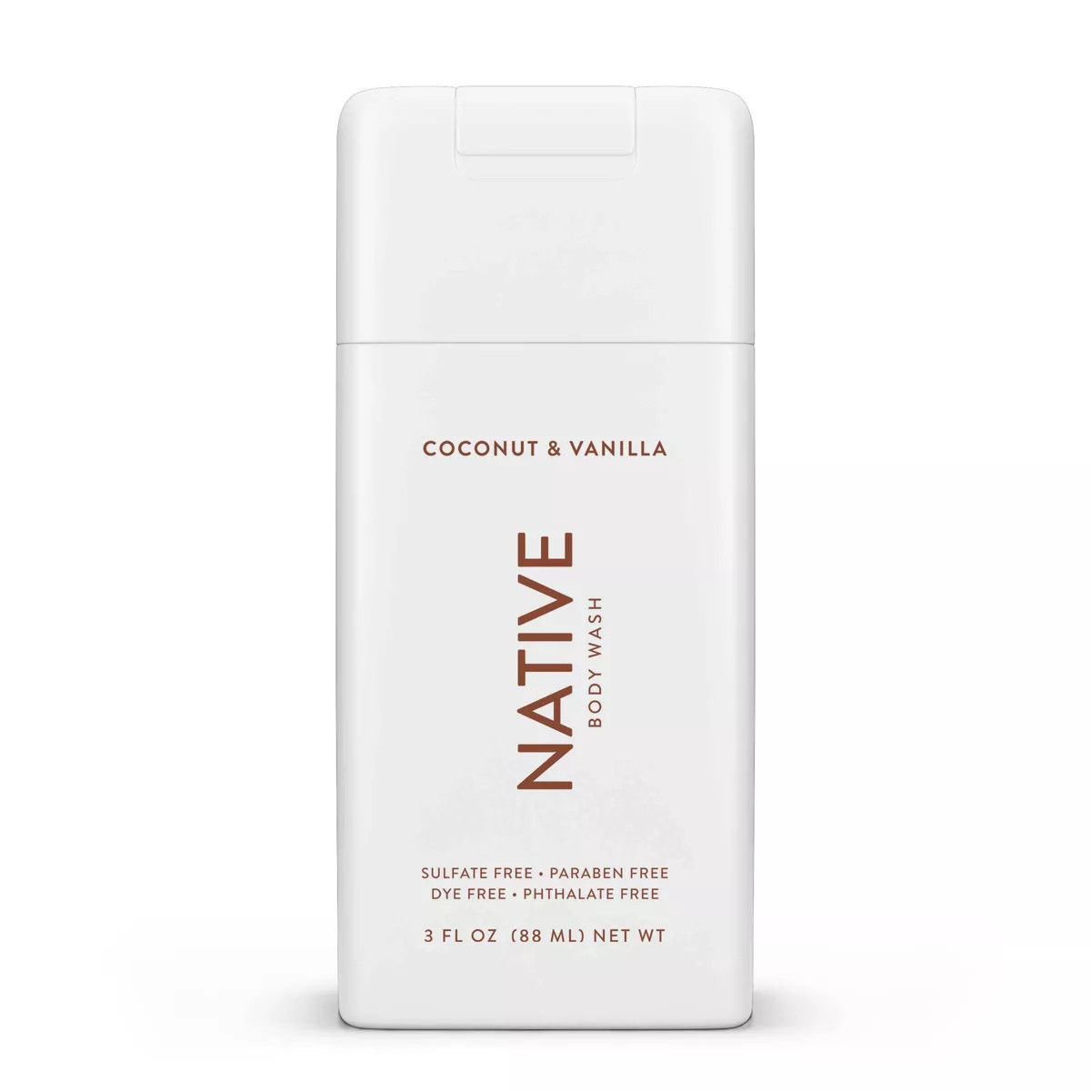 Native Coconut and Vanilla Body Wash - Trial Size - 3 fl oz | Target