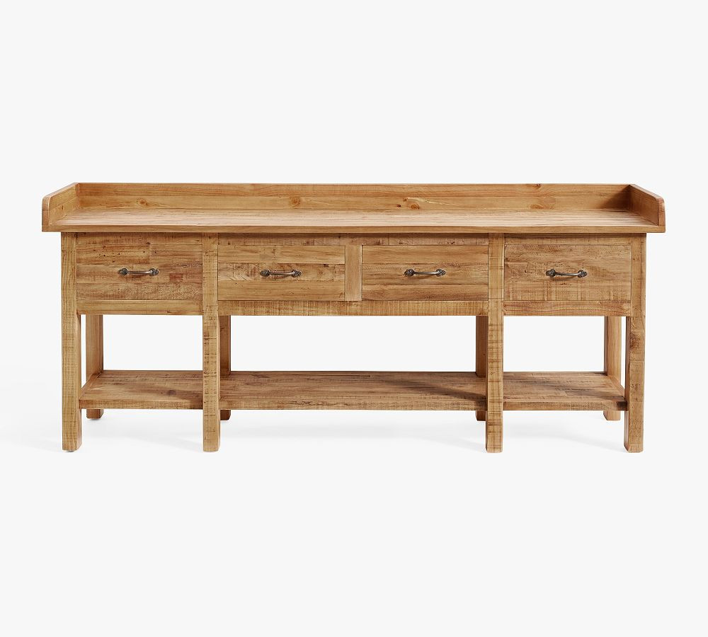 Sonora Reclaimed Wood Console Table (81") | Pottery Barn (US)