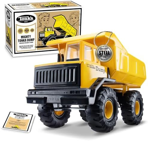 Tonka Retro Mighty Dump Truck - Collector's Edition - Made with 2X More Steel, Kids Construction ... | Amazon (US)