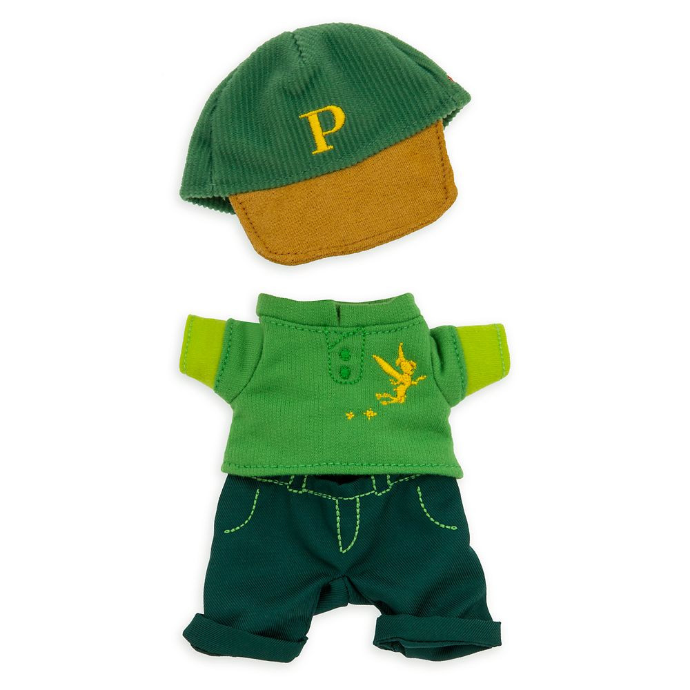Disney nuiMOs Outfit – Peter Pan Henley with Faux-Layered Sleeves, Jeans and Baseball Cap | Disney Store