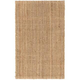 Well Woven Lani Boucle Hand-Woven Jute Farmhouse Solid Pattern Natural 2 ft. x 3 ft. Doormat Acce... | The Home Depot