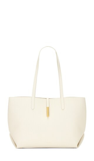 Tokyo Tote in Off White Small Grain | Revolve Clothing (Global)