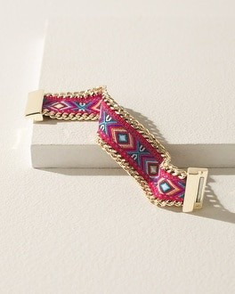 Fabric Magnetic Bracelet | Chico's