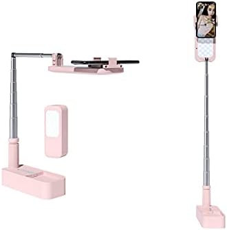 Junlove Wireless Phone Selfie Stand for Recording, Rechargebale LED Light Stand and Remote, Retracta | Amazon (US)