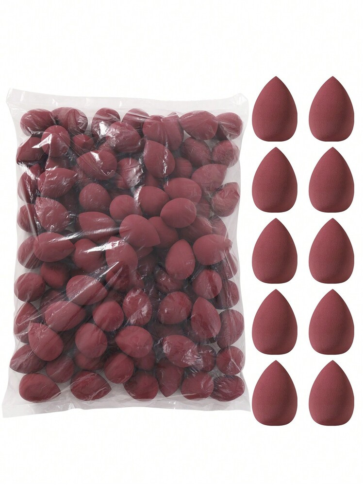 100PCS Makeup Sponge,Suitable For Cream & Powder Concealer, Loose Powder Makeup Applicator,Cheap,Valentine's Day,Cheap Items,Travel,Travel Essential,Room Decor,Valentine's Gift,Cheap Stuff,Room,1 Dollar Items,Vacation Essentials,Gifts For Women,Bedroom,Valentine,99 Cent | SHEIN