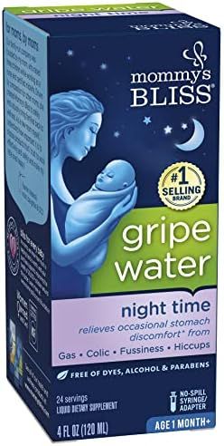Mommy's Bliss - Gripe Water Night Time - 4 FL OZ Bottle | Amazon (US)