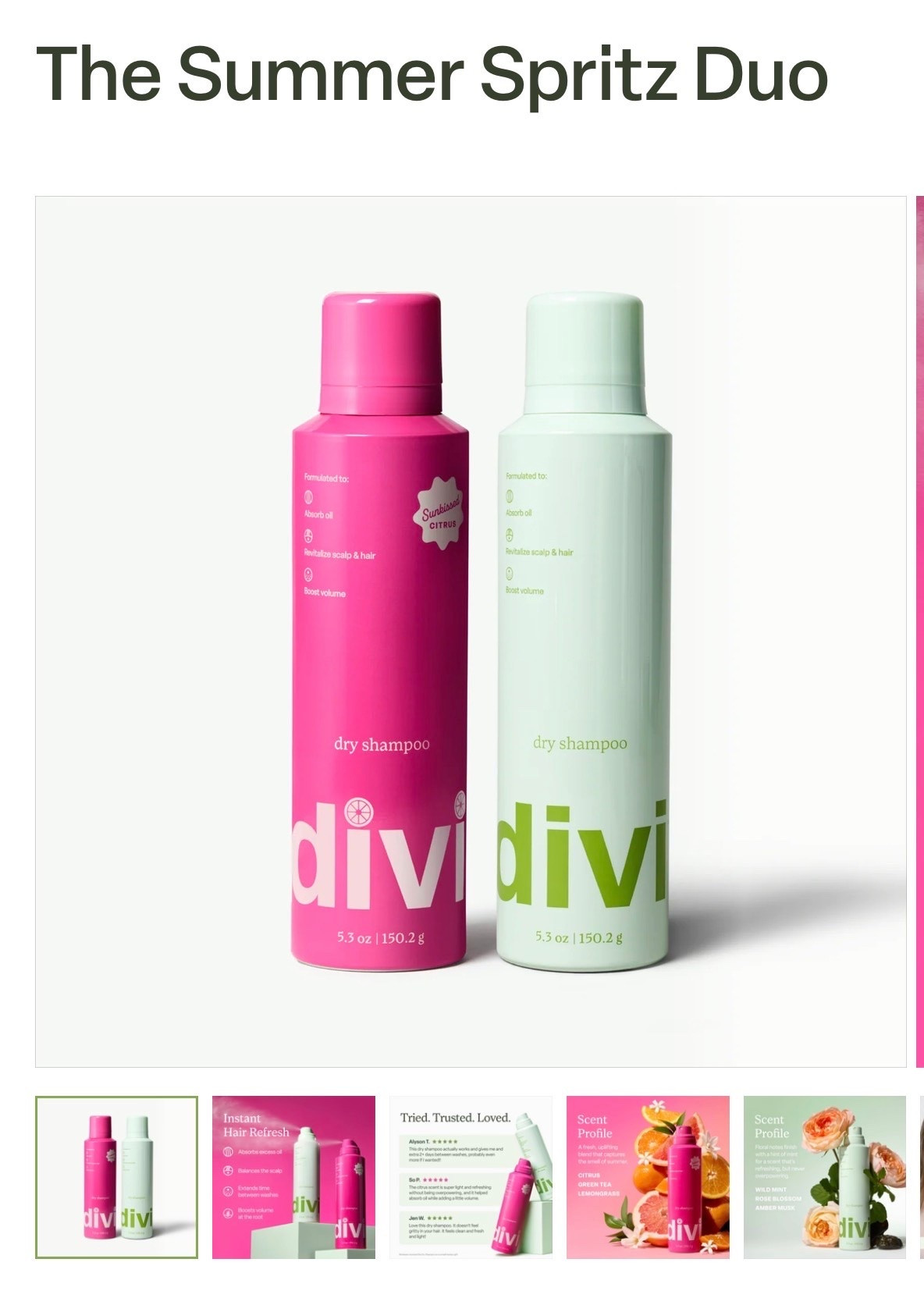 Summer spritz duo // use code Hometownmomma to save on @Divi Official

#LTKSaleAlert #LTKBeauty