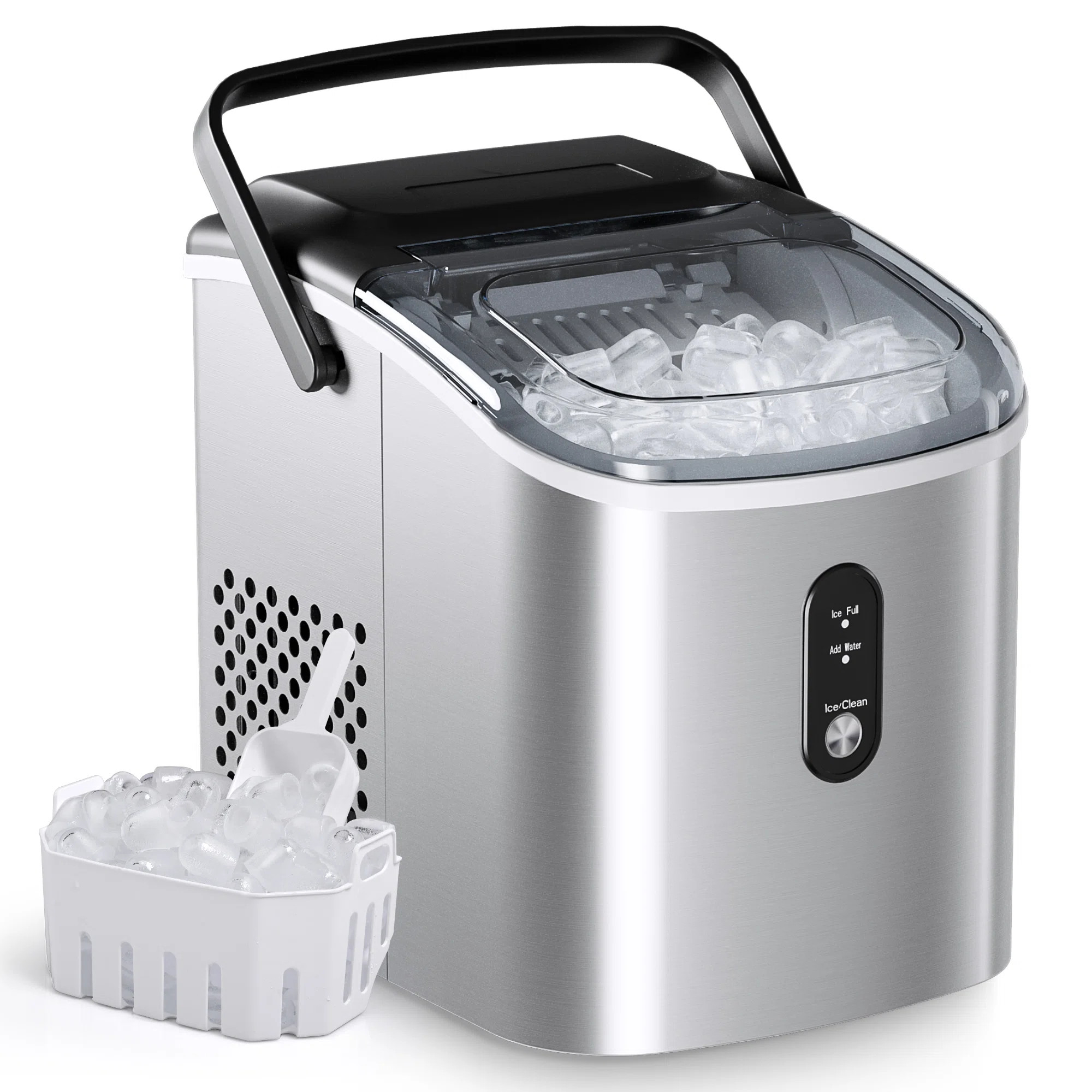 Simzlife 26.5lbs Countertop Ice Maker Machine With Handle | Wayfair North America
