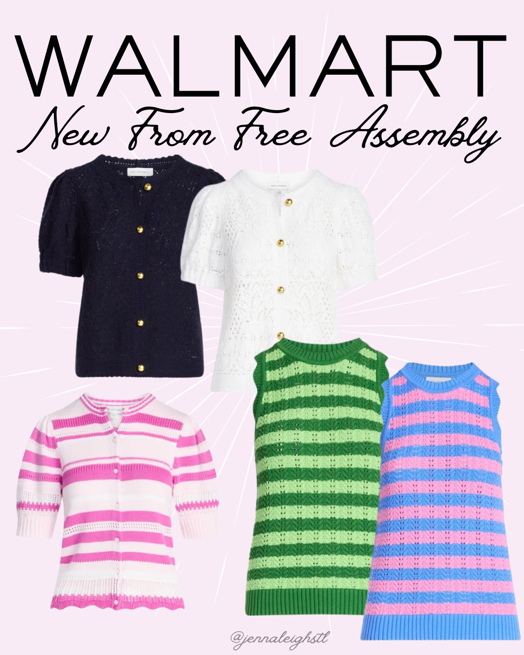 New Free Assembly finds just landed at Walmart and they are so good for summer. 

 #LTKSeasonal #LTKMidsize #LTKWorkwear