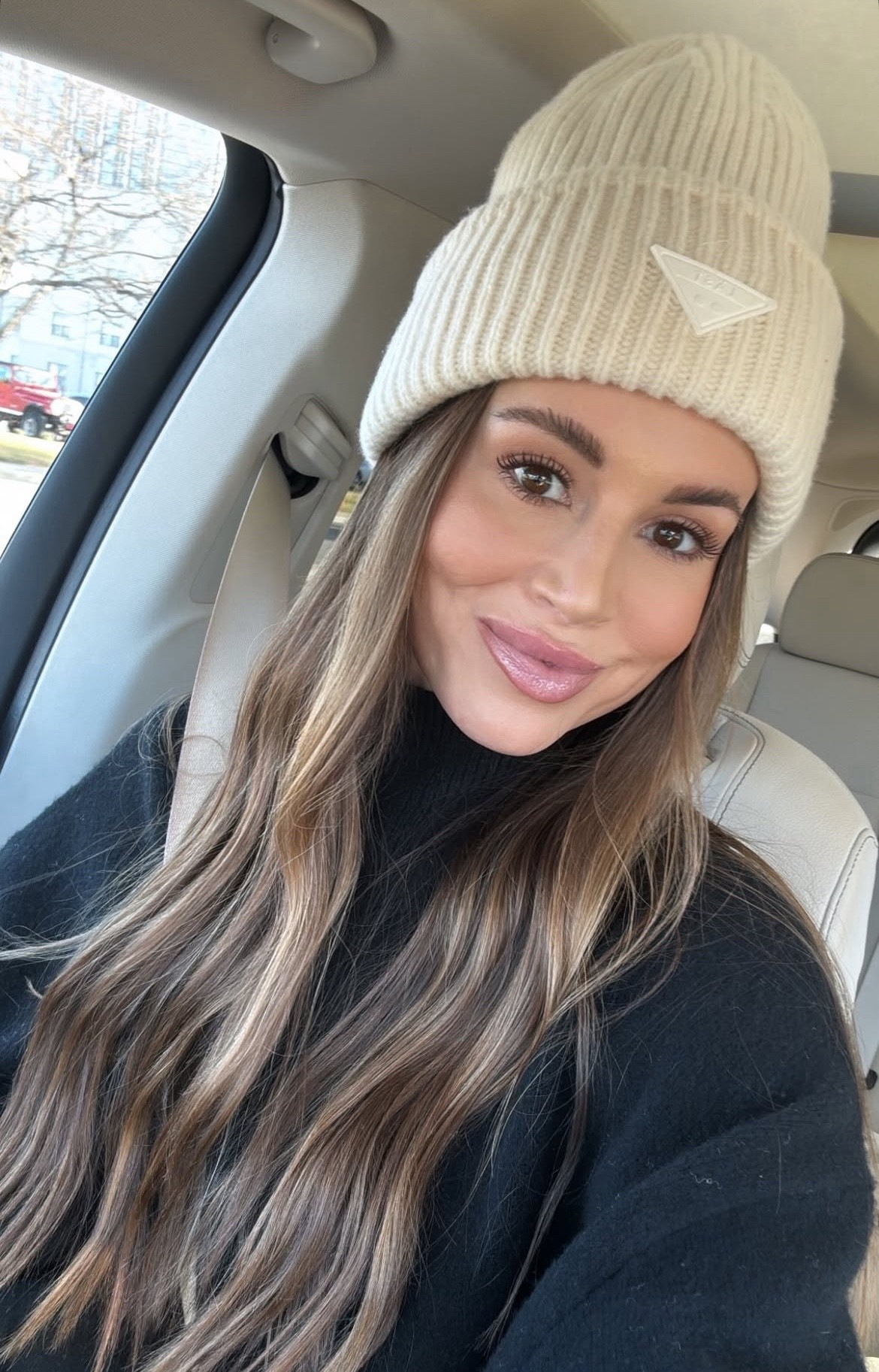 Finally beanie weather in Dallas! 

Mine is sold out at the moment but may come back in stock. Linking a similar style + my go to lip combo right now!

#LTKFindsUnder50 #LTKdayinmylife #LTKootd