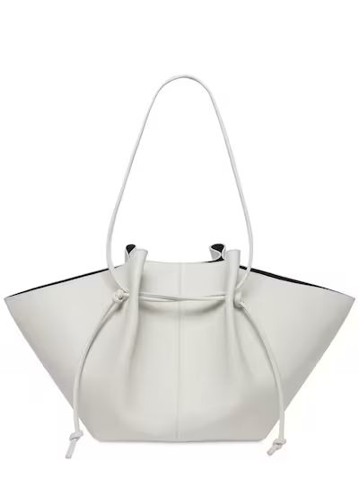 Yuzefi - Large mochi leather tote bag - White | Luisaviaroma | Luisaviaroma