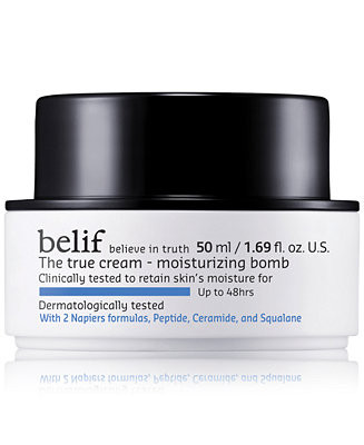 The True Cream Moisturizing Bomb With Peptide, Ceramide & Squalane, 1.69 oz. | Macy's