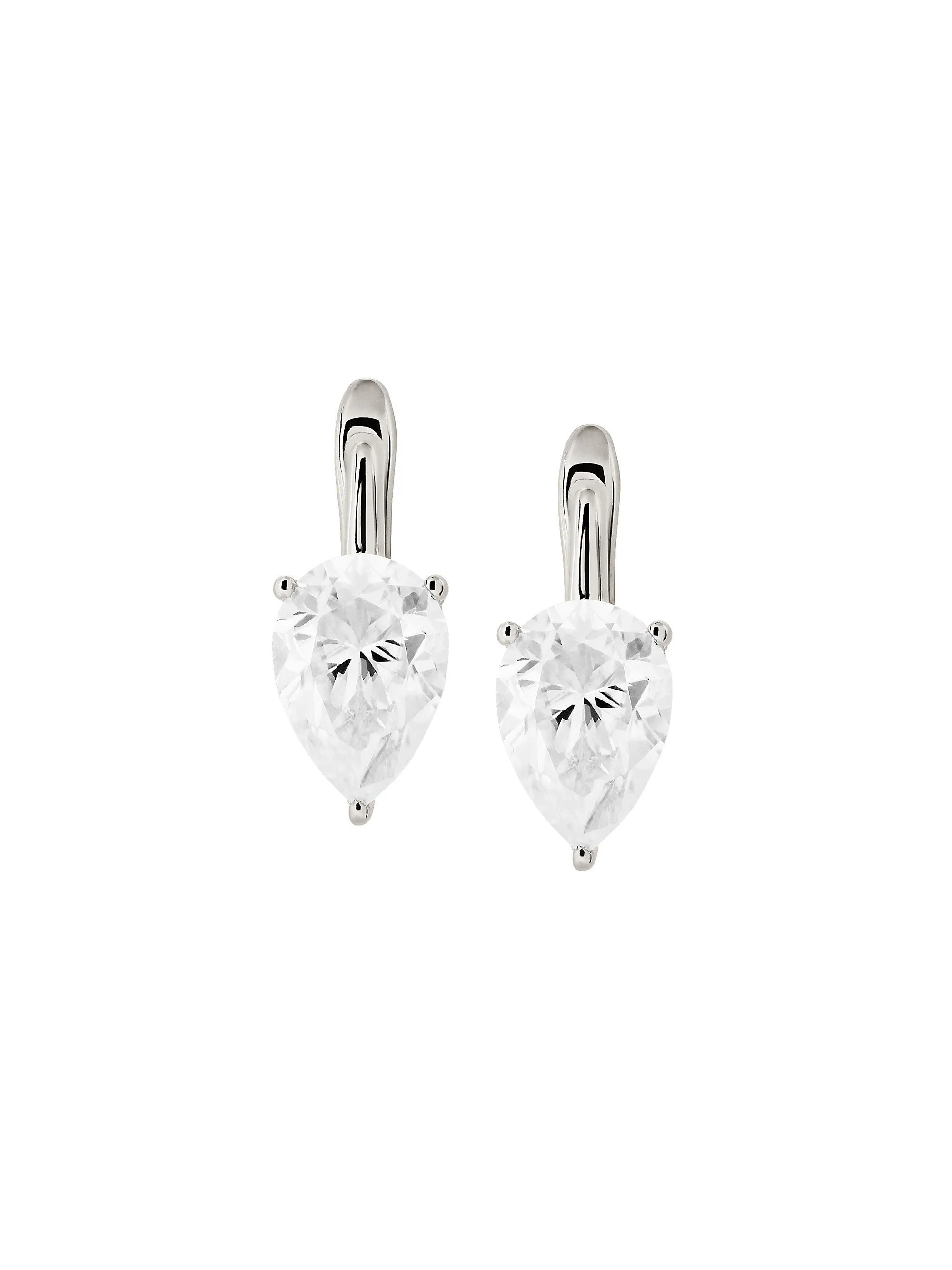 PORTER PEAR-CUT EARRINGS IN MOISSANITE | Dorsey