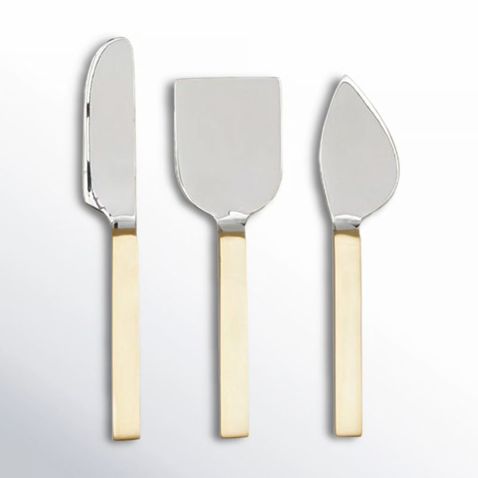 Hawkins New York Simple 3 Piece Stainless Steel Cheese Serving Set | Wayfair | Wayfair North America