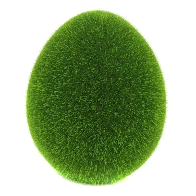 Providence Ceramic Moss Easter Egg, 5" | At Home