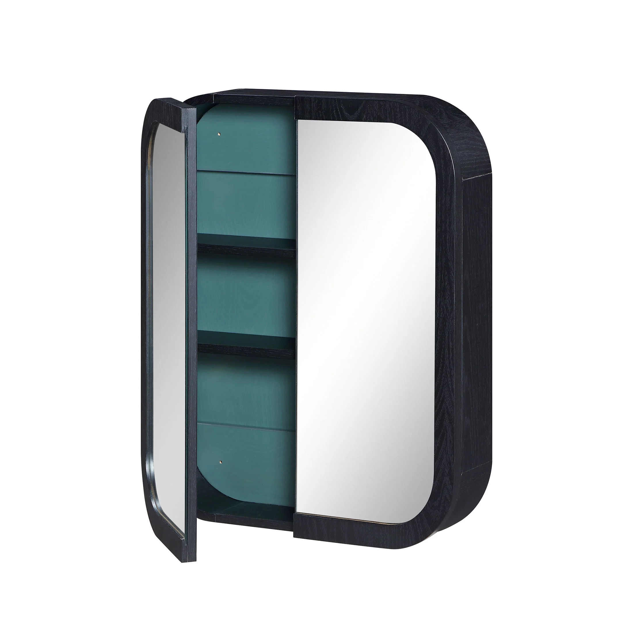 Beautiful Mirrored Medicine Cabinet, Warm Honey | Walmart (US)