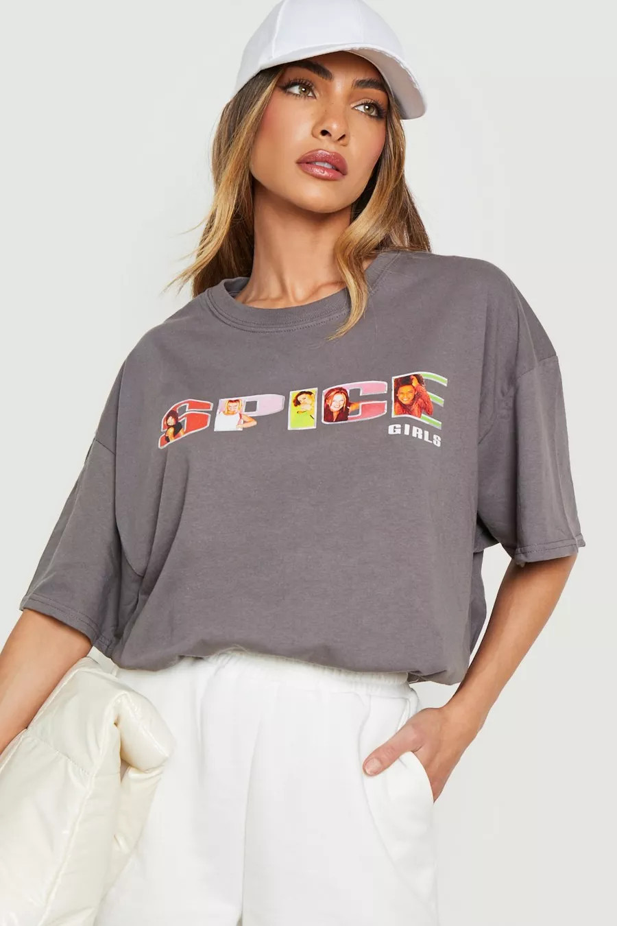 Spice Girls Oversized Band T-shirt | Boohoo.com (US & CA)