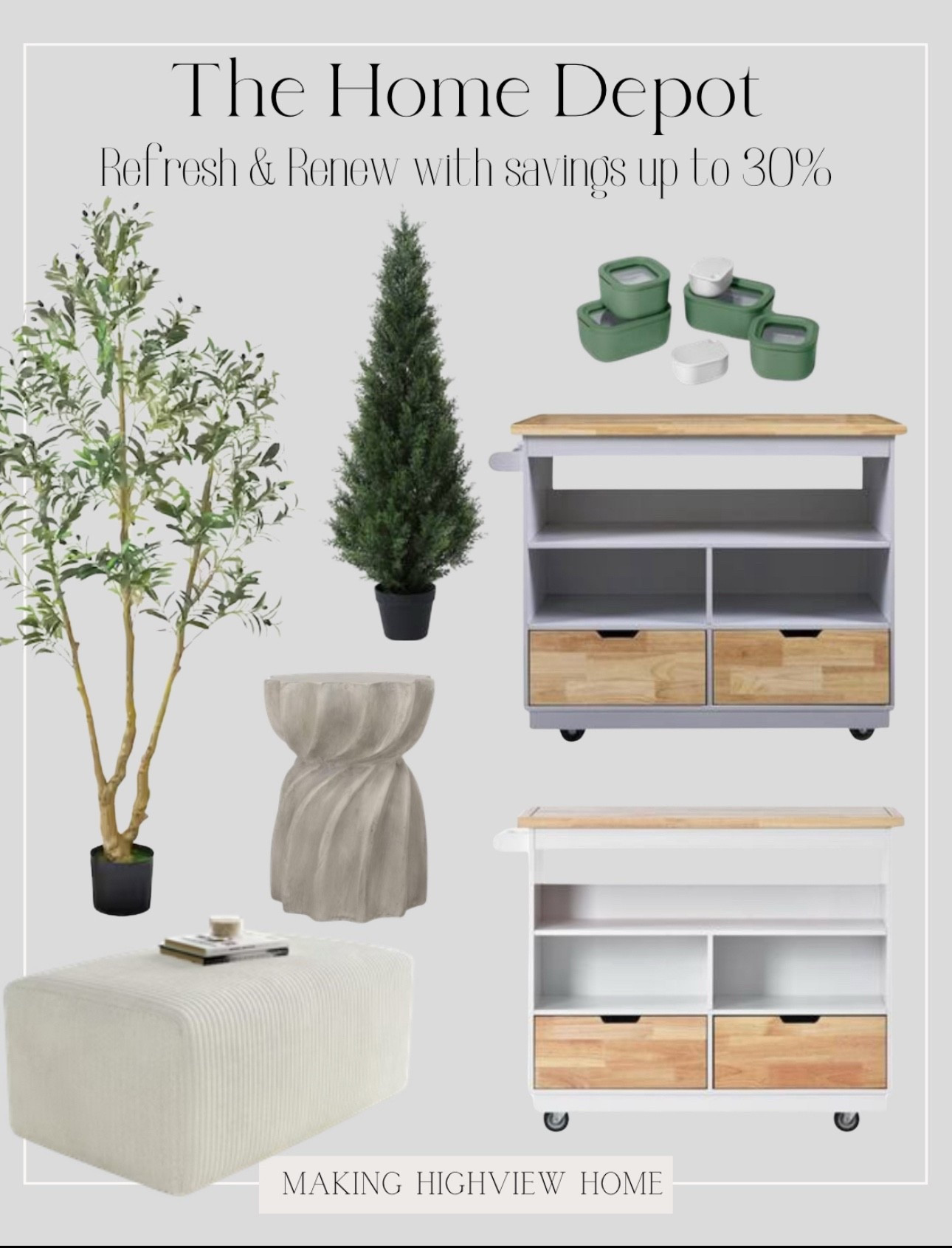 Refresh & Renew your home with 30% off select items at The Home Depot! Event runs now through 1/21/26. #ad #thehomedepotpartner @homedepot  #refreshandrenew 

#LTKFindsUnder100 #LTKHome #LTKSaleAlert