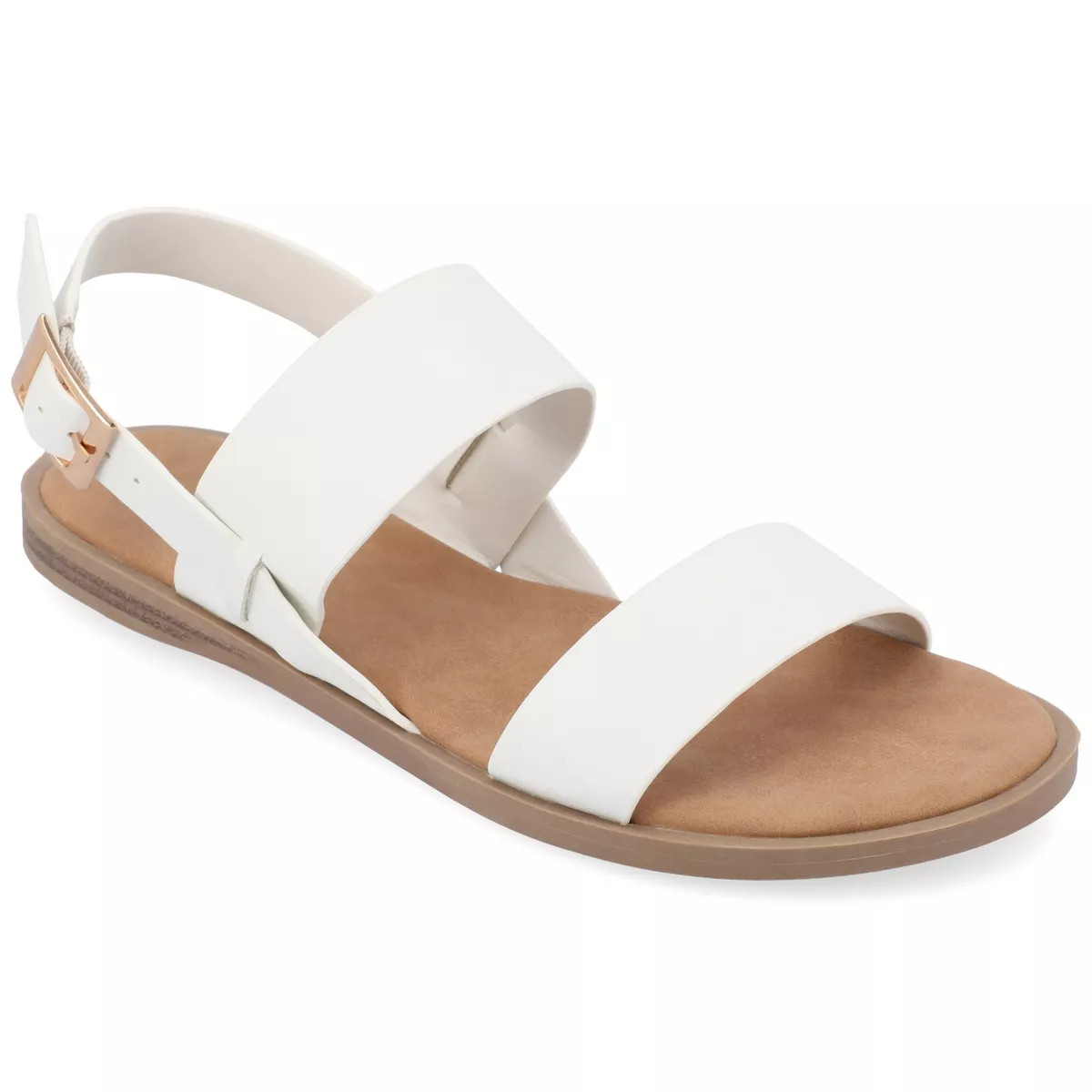 Journee Women's Lavine Flat Sandals | Target