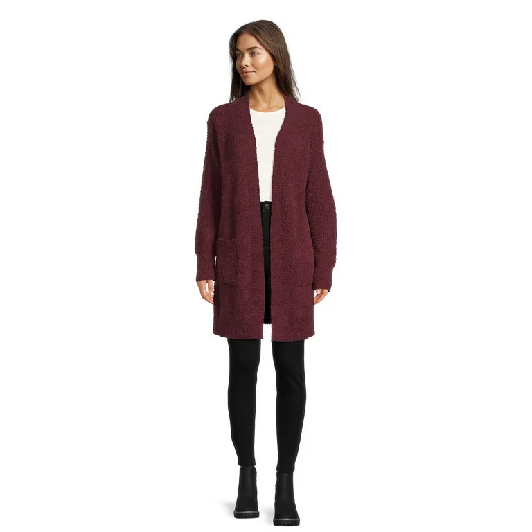 Time and Tru Women's Duster Cardigan Sweater, Midweight, Sizes XS-XXXL | Walmart (US)
