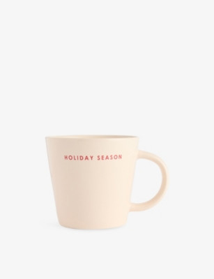Holiday Season Ceramic Mug 500ml | Selfridges