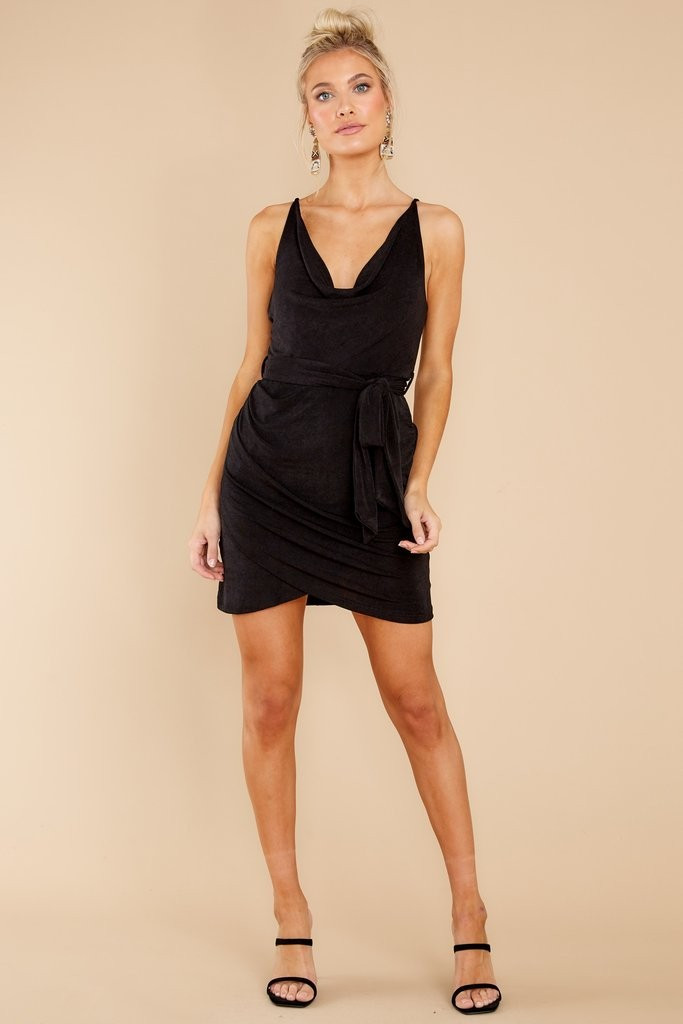 Once Upon A Midnight Black Dress | Red Dress 