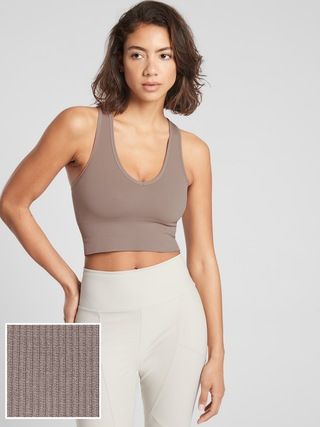 Aurora Crop Rib Tank | Athleta