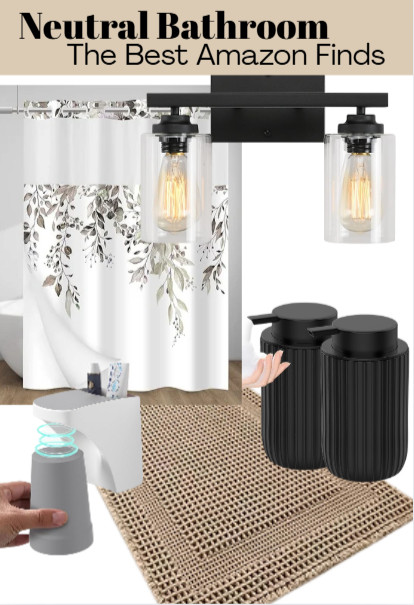 Best Neutral Finds For The Minimal Bathroom 

 #LTKU #LTKHome #LTKFindsUnder50