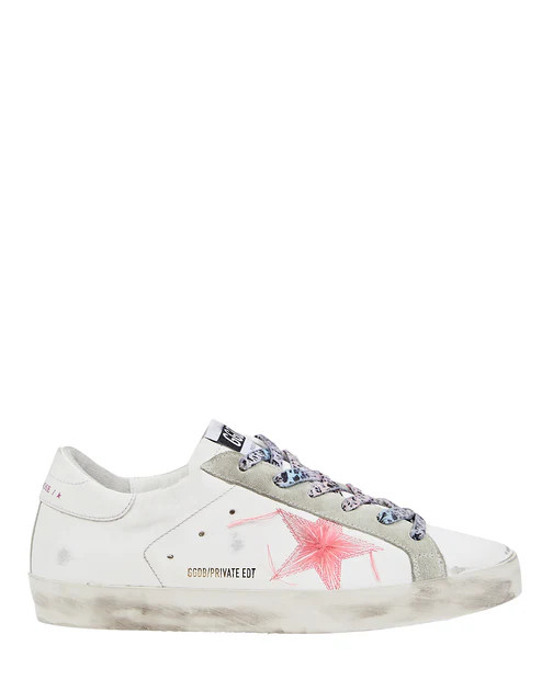 Golden Goose Superstar Leather Low-Top Sneakers | Shop Premium Outlets