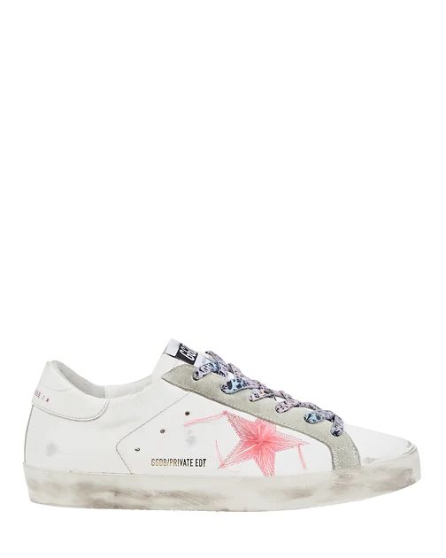 Golden Goose Superstar Leather Low-Top Sneakers | Shop Premium Outlets