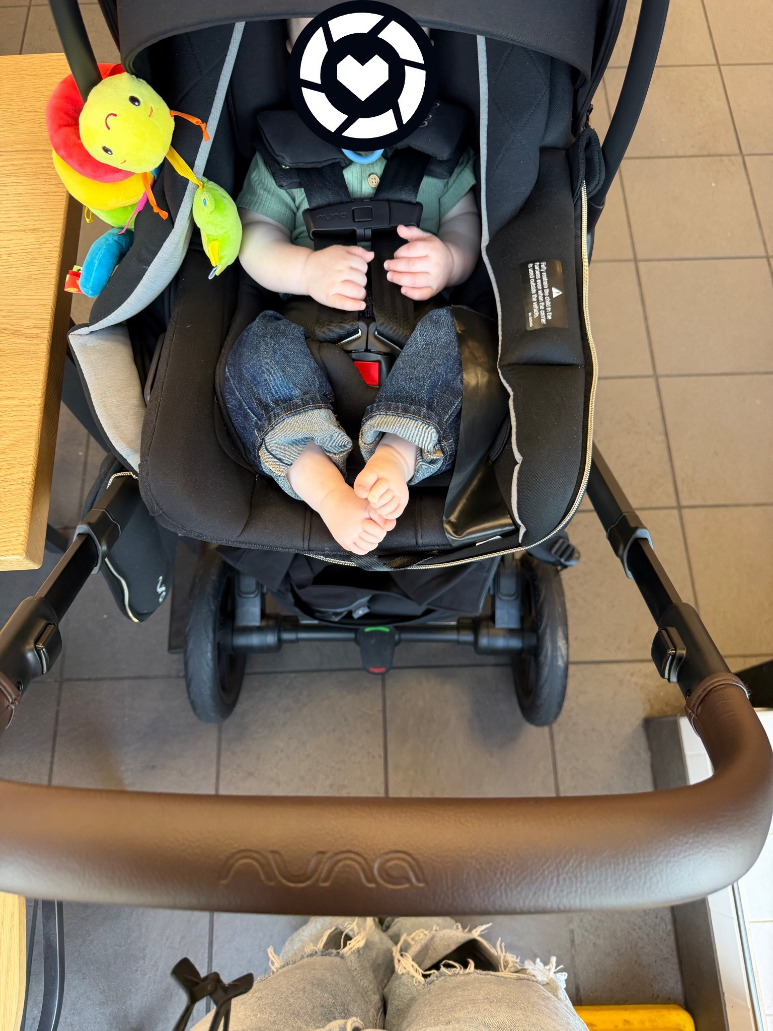 mommy & me jeans! don't worry the socks are in the diaper bag. also still so so so happy with our decision to get the nuna system

#LTKmomlife #LTKBump #LTKBaby