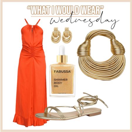 Walmart beach dress - vacation dress - gold strappy flat sandals 

#LTKWedding #LTKShoeCrush #LTKFindsUnder50