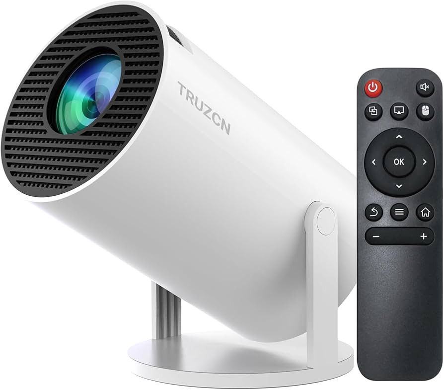 Mini Projector with WiFi 6 and Bluetooth 5.2, Built-in App Smart Portable Projector Support 4K&10... | Amazon (US)