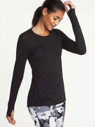 Crew-Neck Performance Tee for Women | Old Navy (CA)