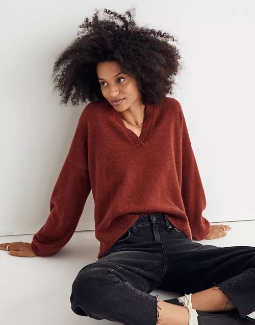 Wiltshire V-Neck Pullover Sweater | Madewell