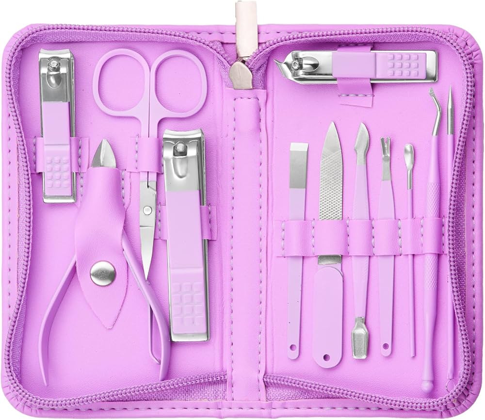 Tumkun Manicure Pedicure Set, Nail Clippers Toenail Clippers Kit, Professional Manicure Kit Pedic... | Amazon (US)