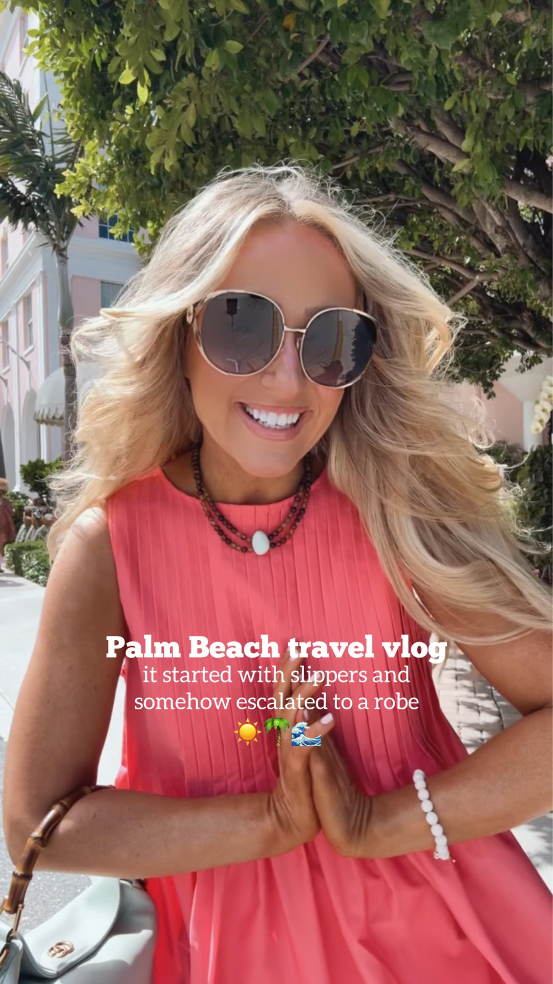 Affiliate links - I earn commission on purchases made through my links | Palm Beach outfit 
Beach vacation outfit
Walmart dress 